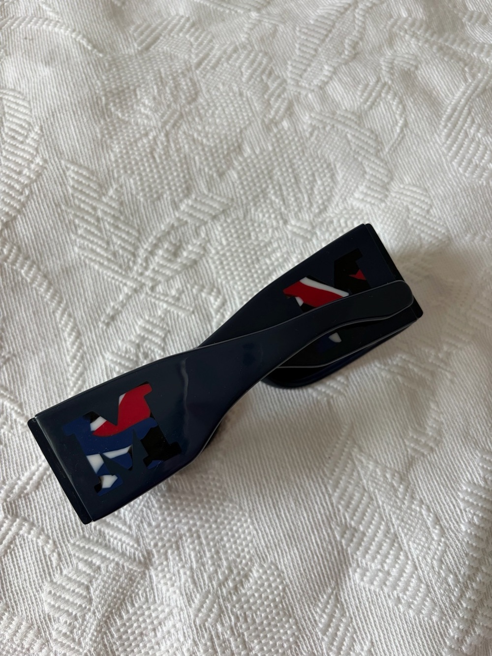 Missoni Black Rectangular Shield Sunglasses - Picture 10 of 10